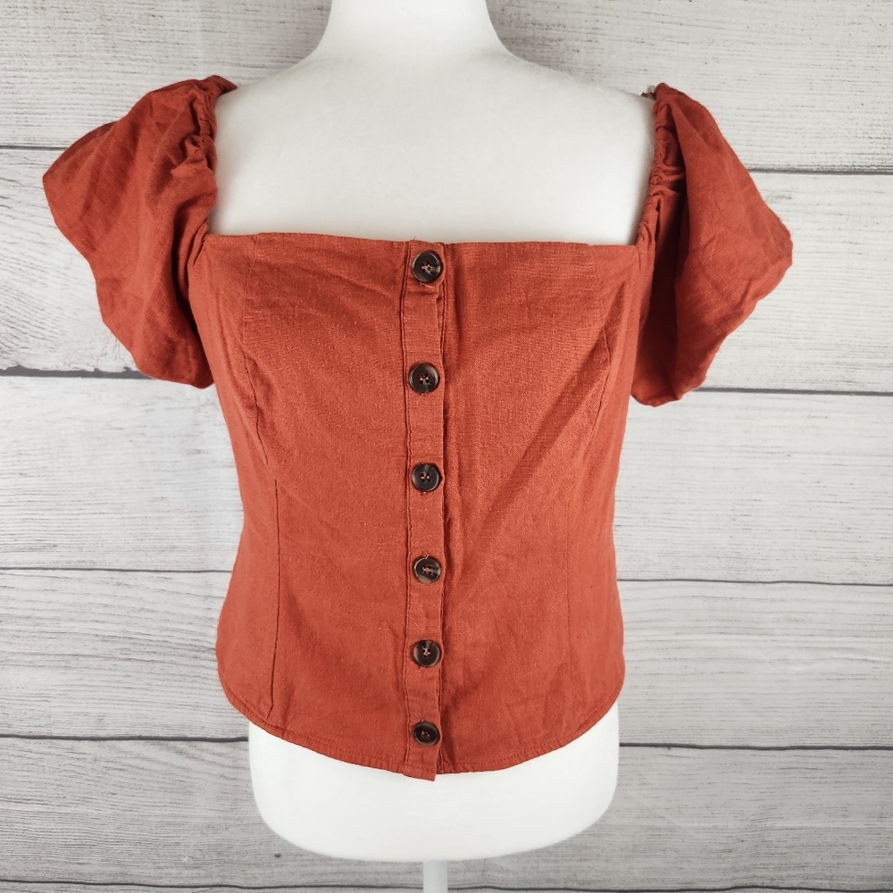 Blashe Puffy Sleeve Blouse